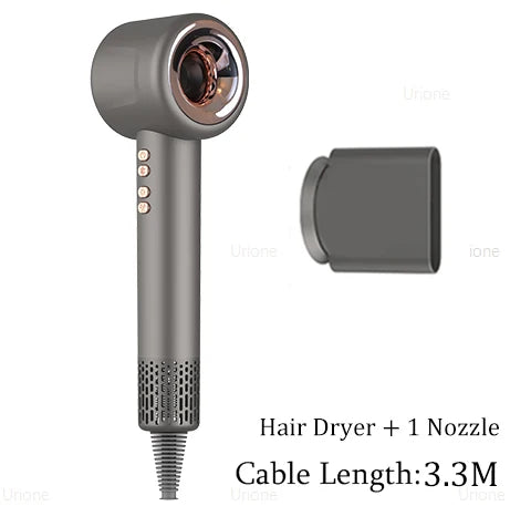 スーパーヘアドライヤー 220V 葉のないヘアドライヤーパーソナルヘアケアスタイリングマイナスイオンツール定アニオン電気ヘアドライヤー