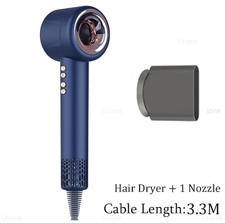 スーパーヘアドライヤー 220V 葉のないヘアドライヤーパーソナルヘアケアスタイリングマイナスイオンツール定アニオン電気ヘアドライヤー